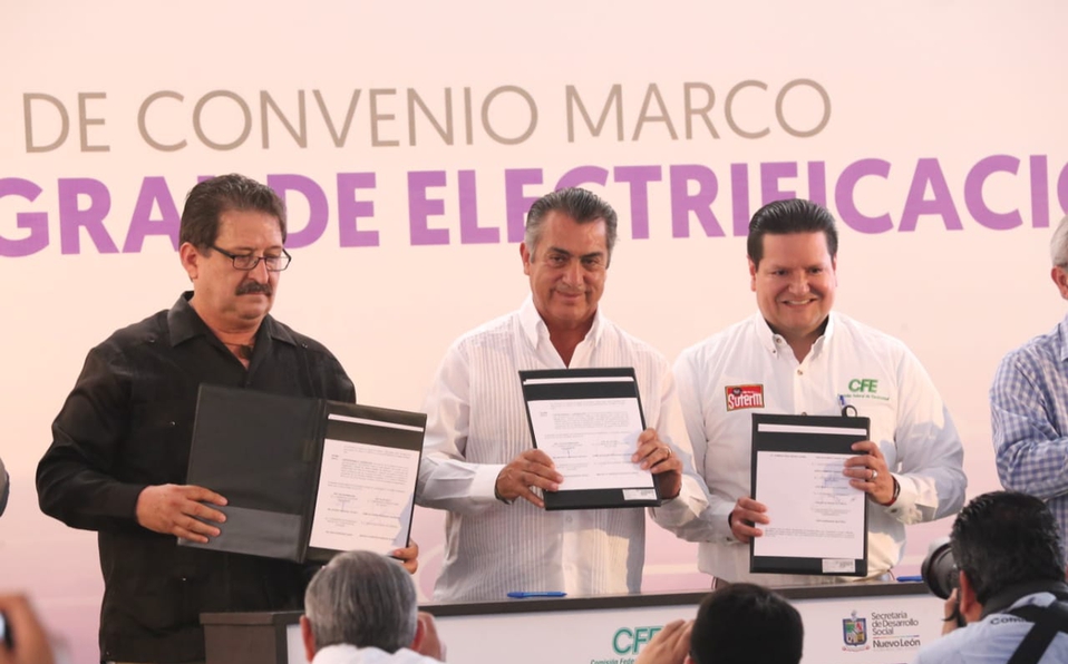 Nuevo Leon and CFE signed an agreement for US$5.2 million