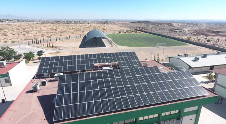 Solar energy system is delivered in Juarez