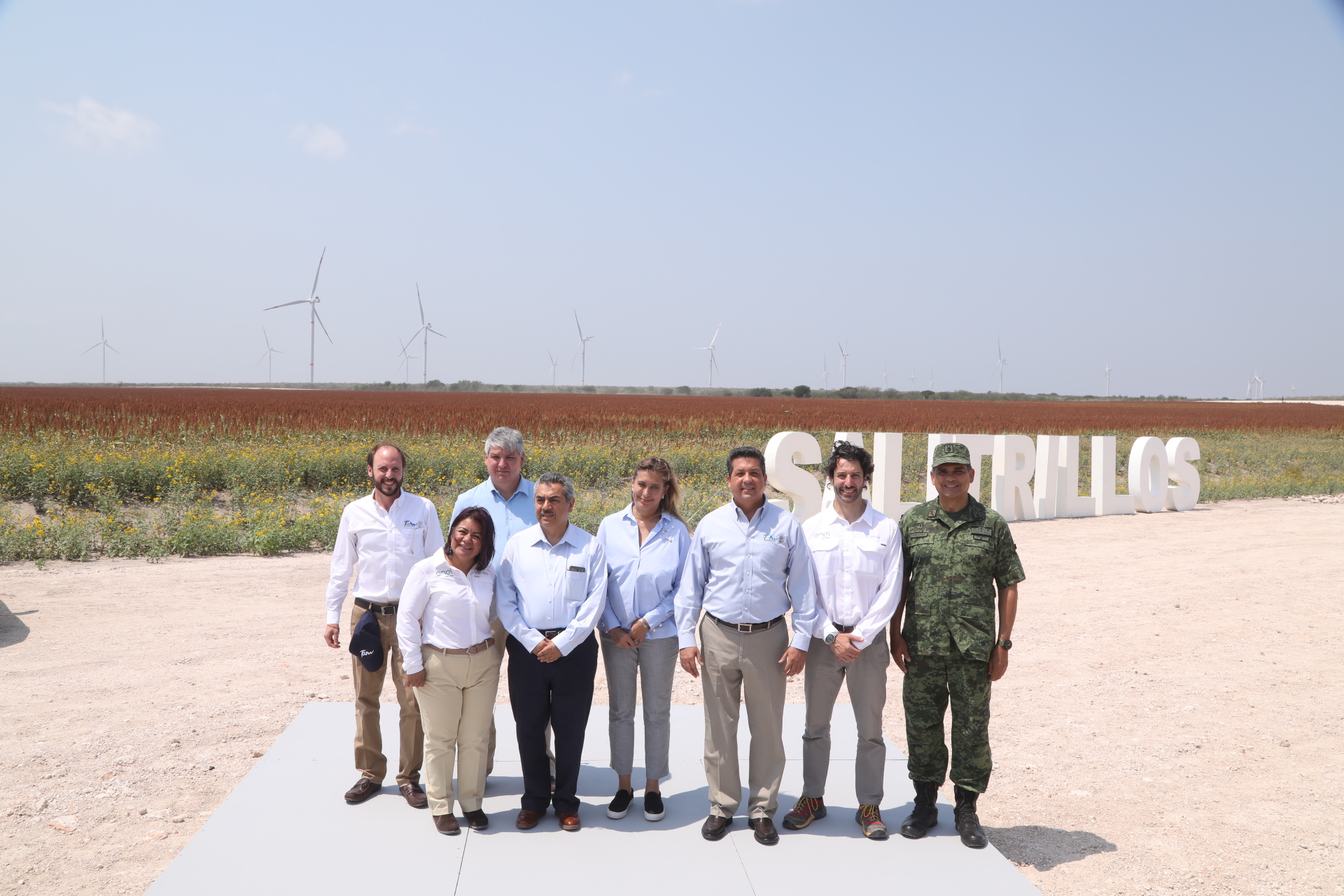 A new Wind Farm opens in Tamaulipas