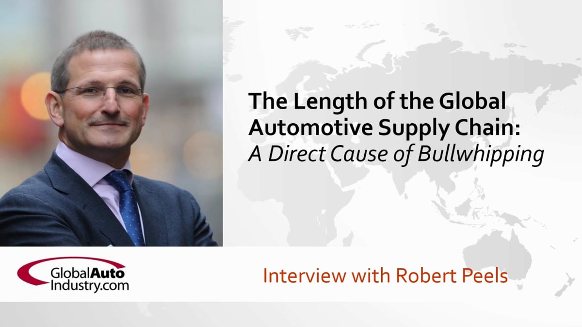 The Length of the Global Automotive Supply Chain: A Direct Cause of Bullwhipping