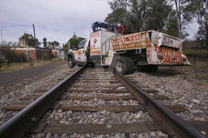 Railroad blockades caused millionaire losses in Nuevo Leon