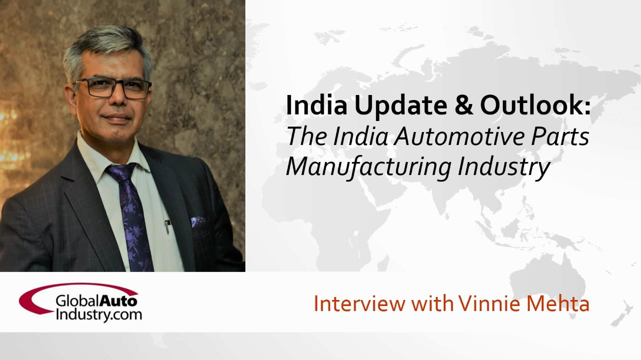 Update & Outlook: The India Auto Parts Manufacturing Industry
