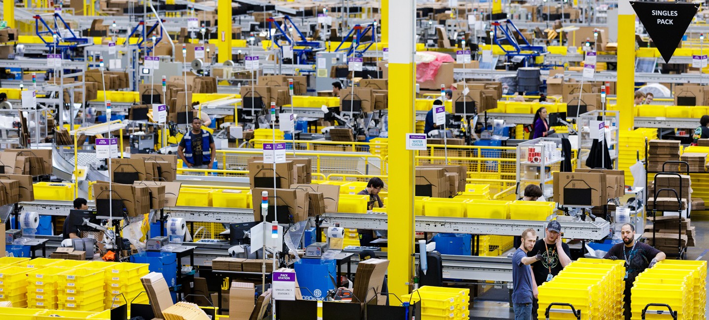 Amazon Facility Nears Completion