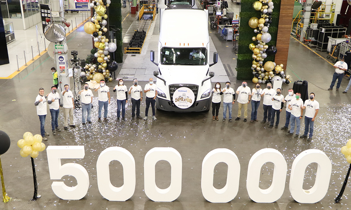 Daimler Trucks Mexico reached its 500,000th unit in Saltillo