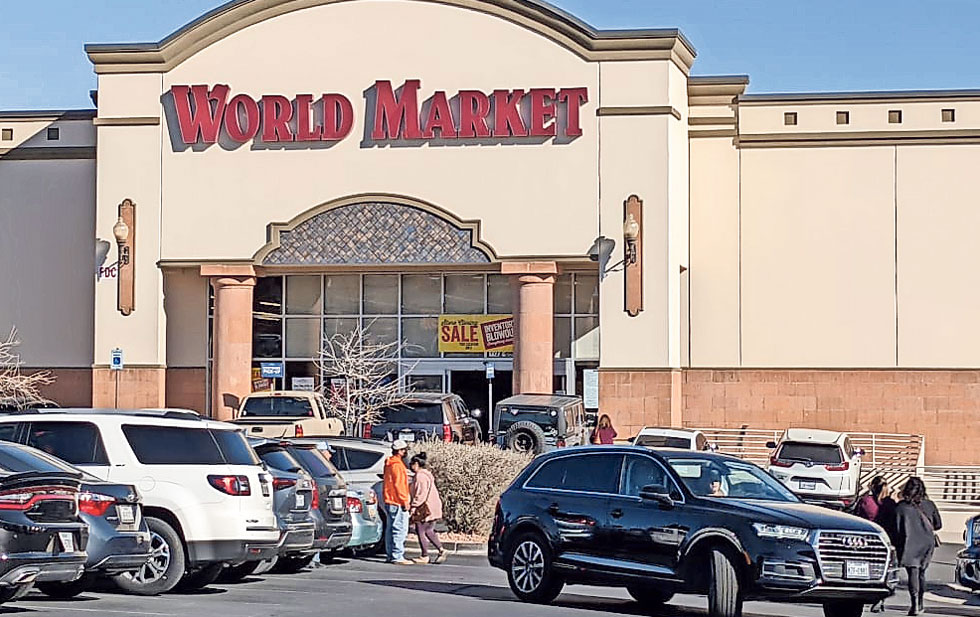World Market closes in El Paso