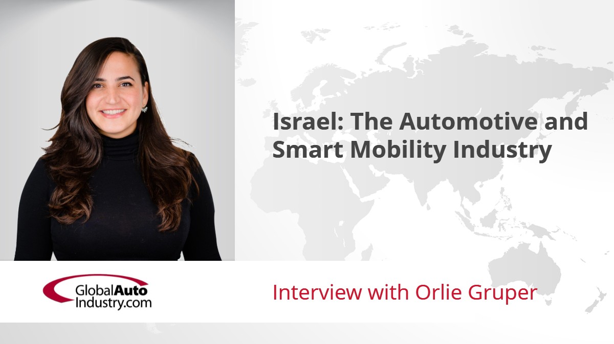 Israel: The Automotive and Smart Mobility Industry