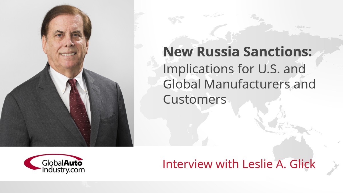 New Russia Sanctions: Implications for U.S. and Global Manufacturers and Customers