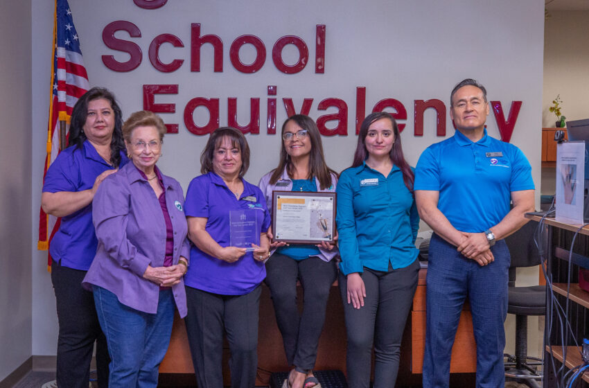 EPCC Testing Center recognized with Prosper 2022 Award