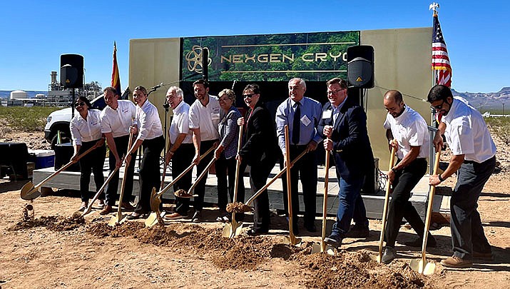 Groundbreaking for new cryogenic engineering test center in Arizona