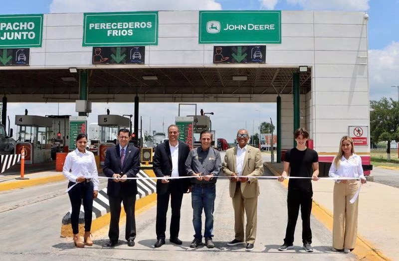 Nuevo Leon inaugurates exclusive export lane for John Deere