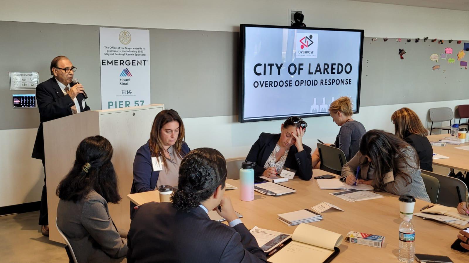 <strong>Laredo’s Mayor participates in fentanyl summit in NY</strong>