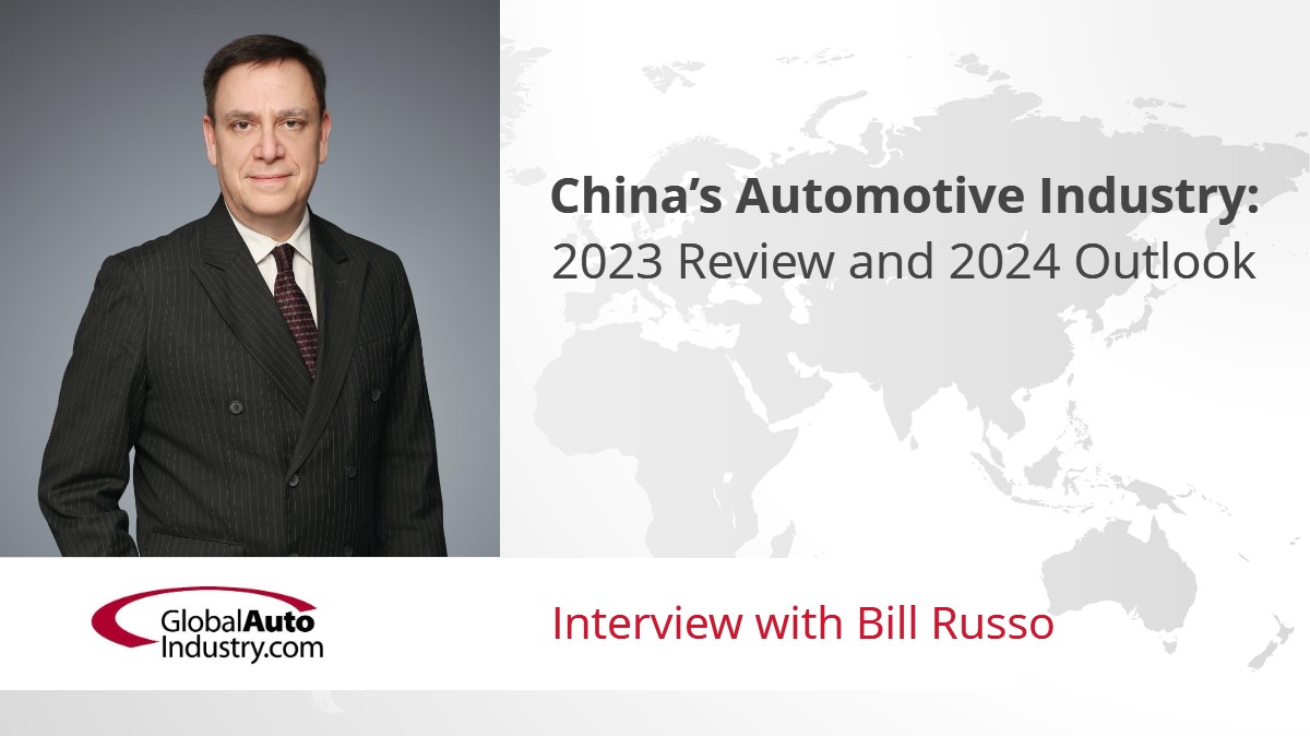 China’s Automotive Industry: 2023 Review and 2024 Outlook