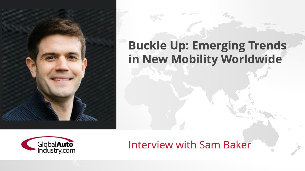 Buckle Up: Emerging Trends in New Mobility Worldwide