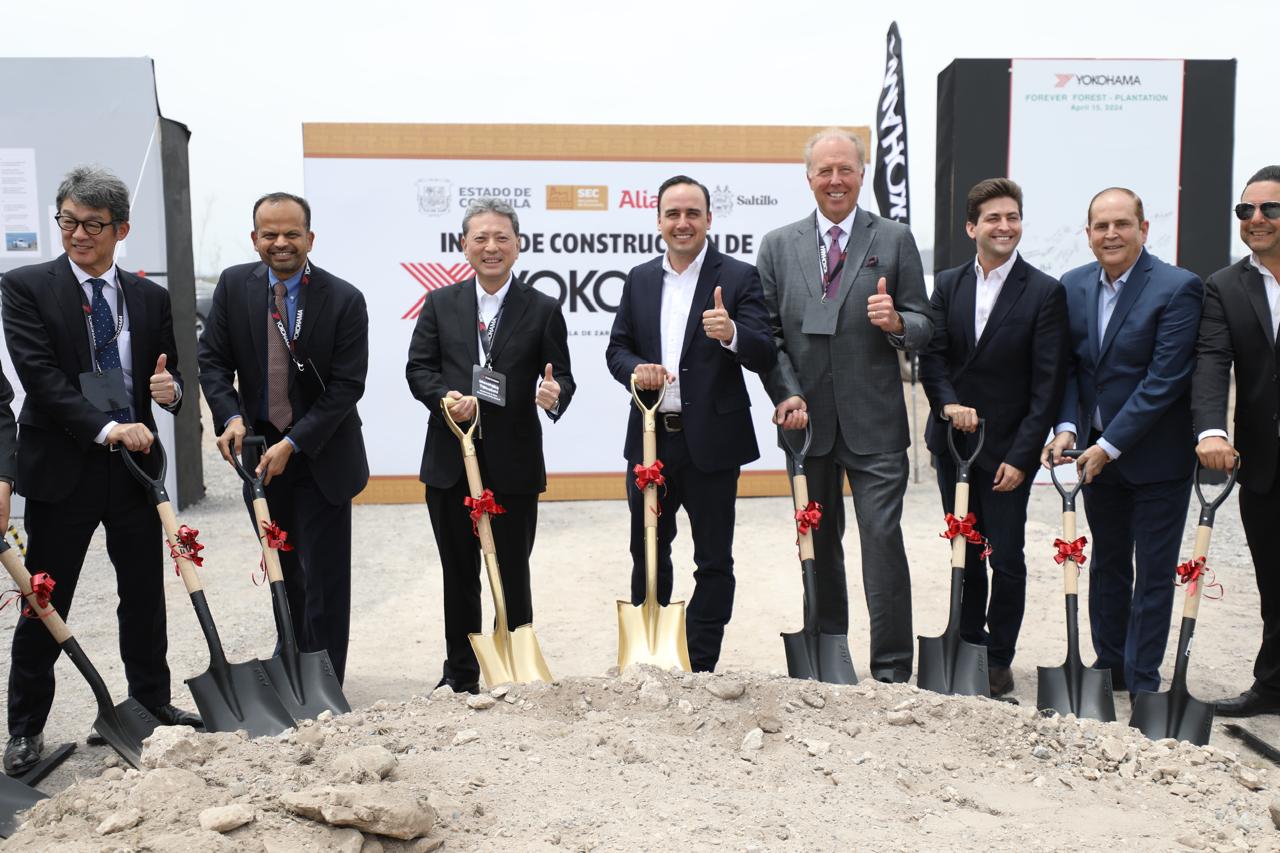 <strong>Yokohama begins construction of its first plant in Coahuila</strong>