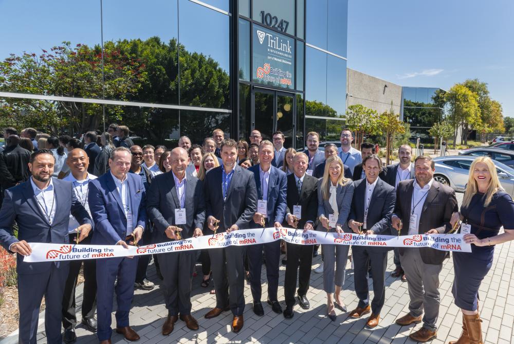 <strong>TriLink BioTechnologies Opens New Plant in San Diego</strong>