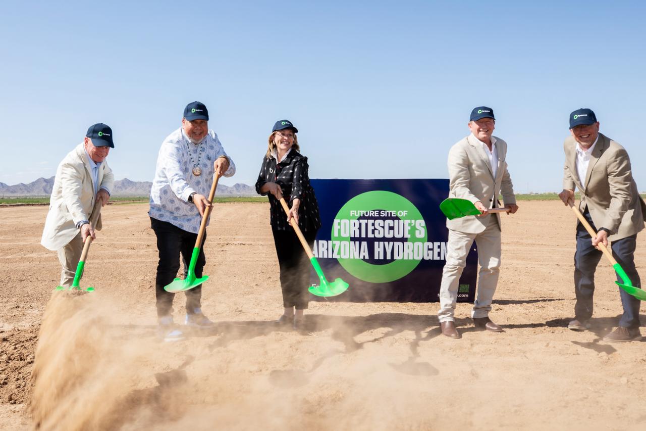 <strong>Fortescue launches its first green hydrogen plant in Arizona</strong>