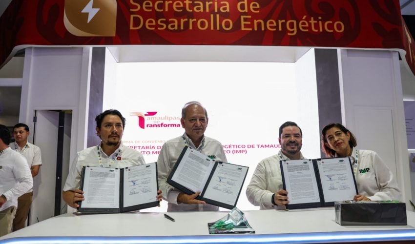 <strong>Mexican Petroleum Institute signs agreement with Tamaulipas to boost energy sector</strong>