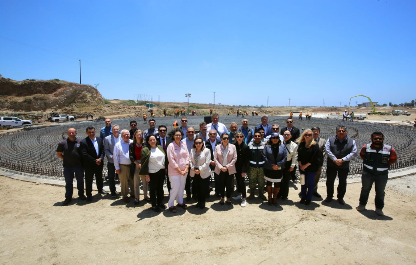 San Antonio treatment plant in Baja California is 37% complete