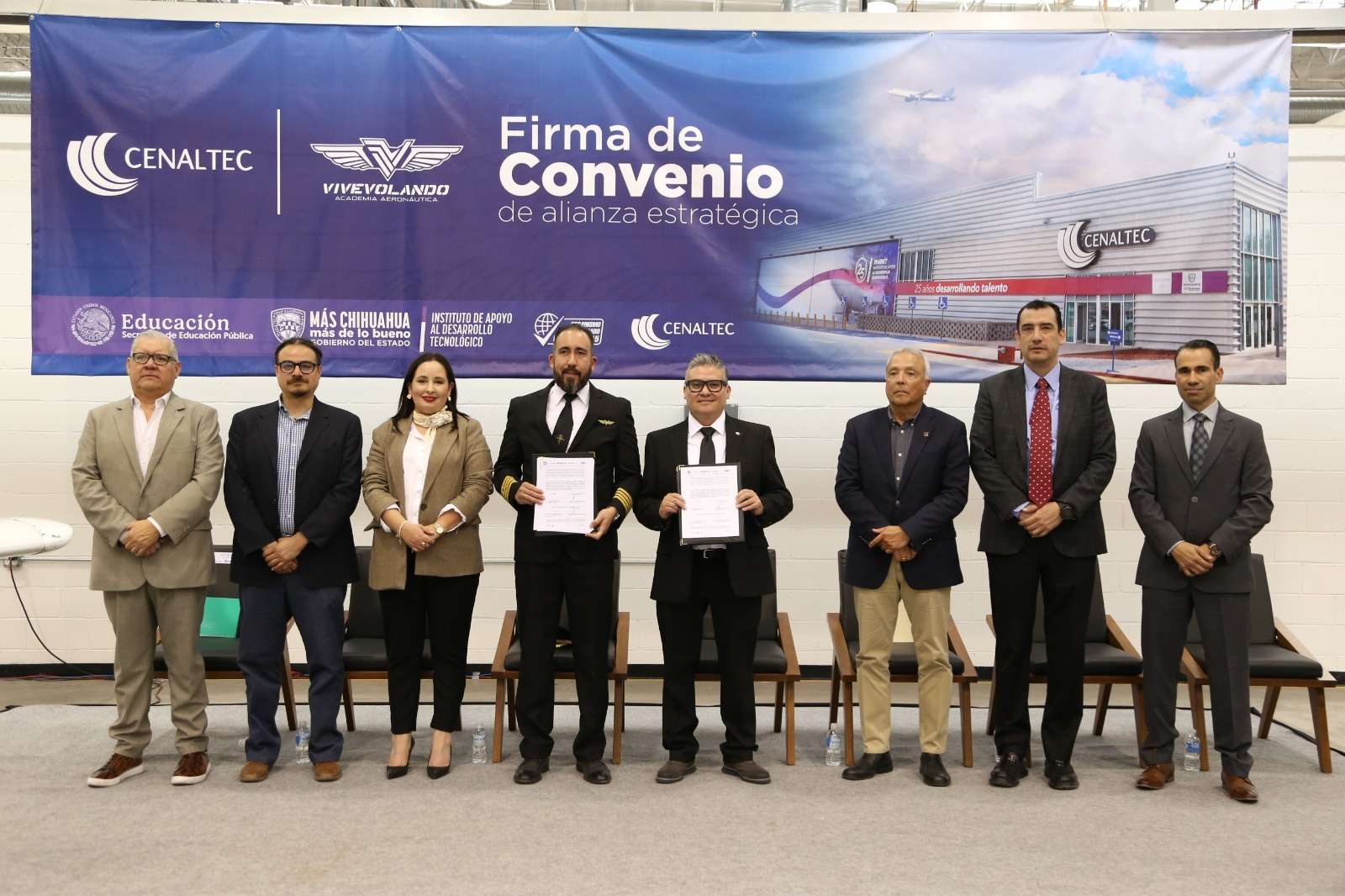 <strong>Inadet and Vivevolando sign agreement to strengthen the aerospace sector in Chihuahua</strong>