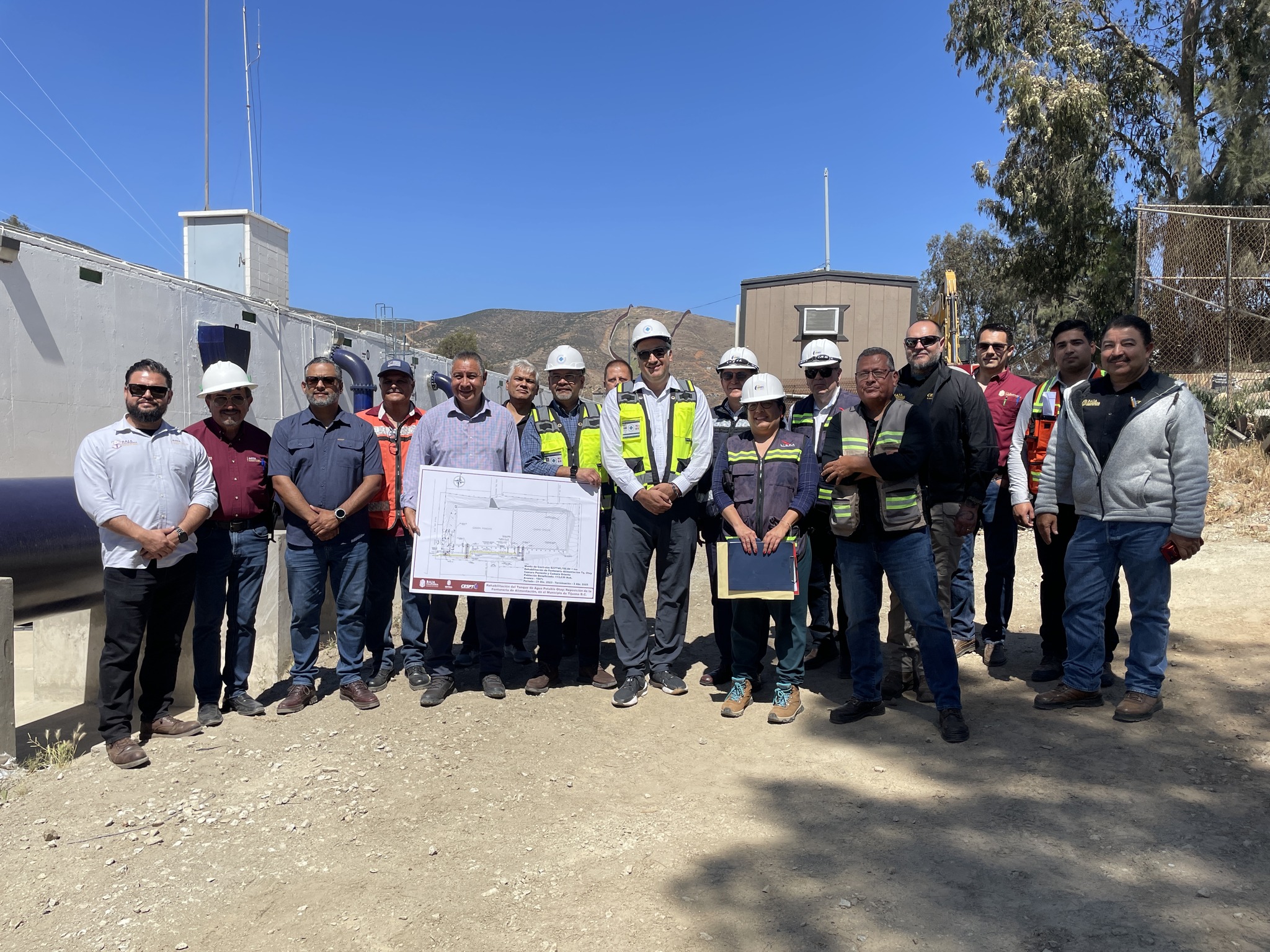 <strong>NadBank supervises hydraulic works in Tijuana financed with Bono Verde</strong>