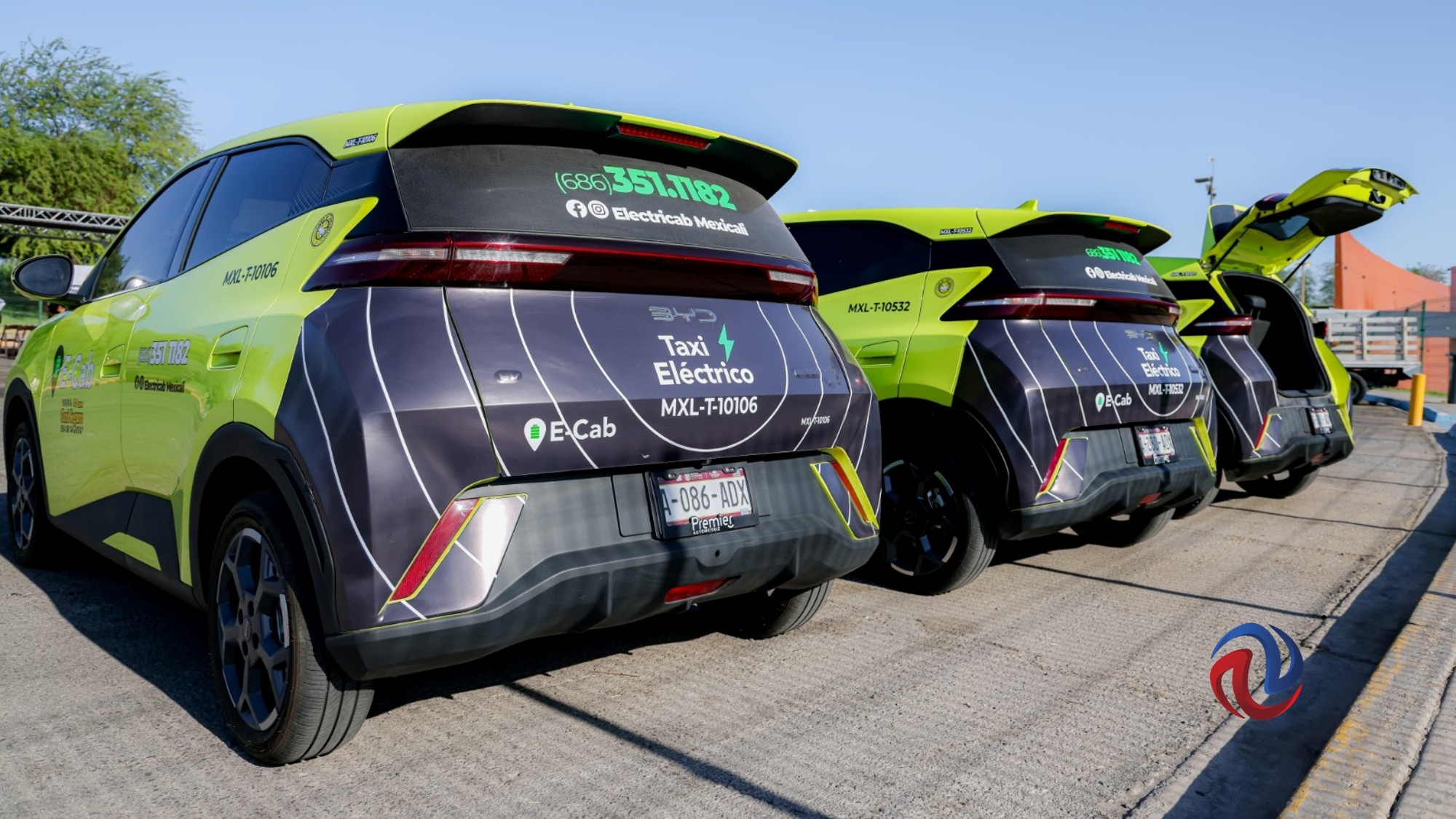 <strong>Mexicali introduces first electric taxis as part of a sustainable mobility project</strong>