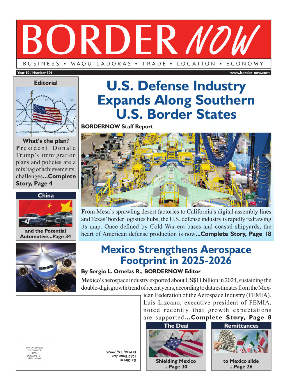 BORDERNOW #106 - BORDERNOW