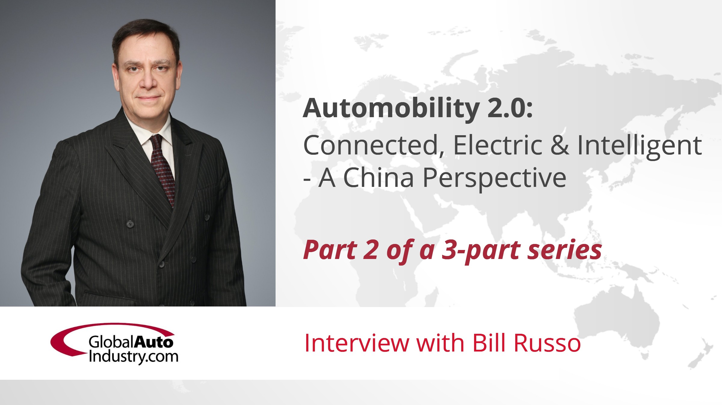 Automobility 2.0: Connected, Electric & Intelligent – A China Perspective