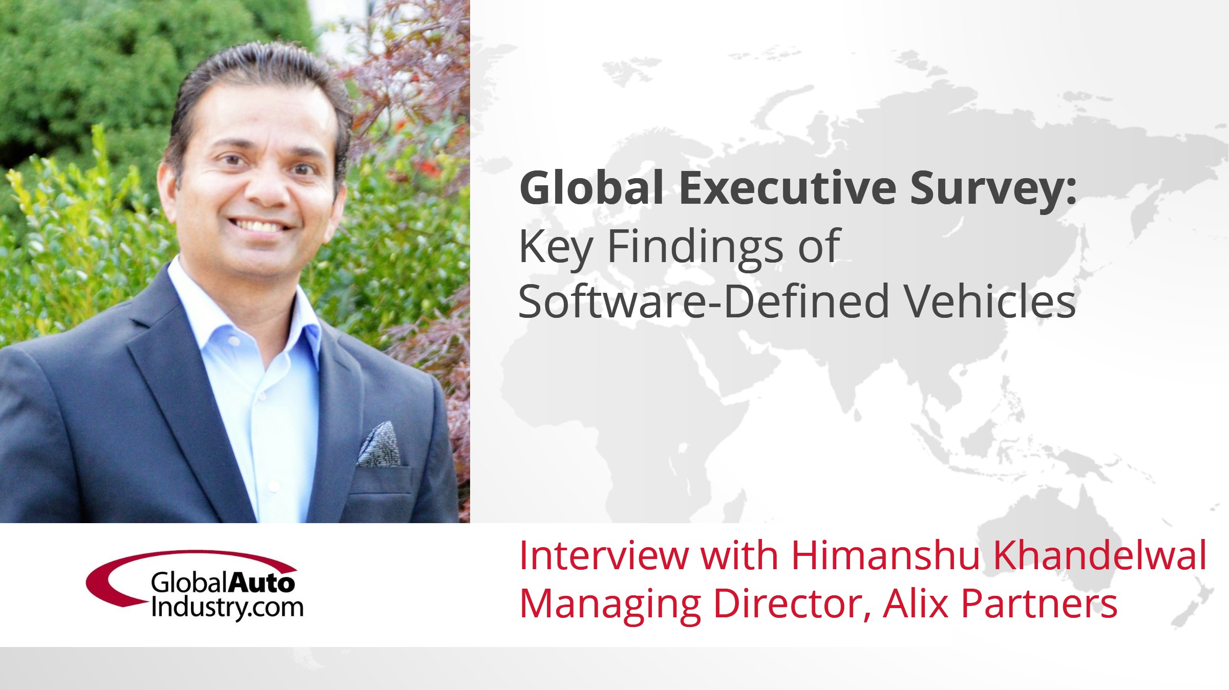 Global Executive Survey: Key Findings of Software-Defined Vehicles